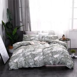 Bedding Sets Luxury Set Camouflage Style Print Quilt Cover Soft Pillowcase Simplicity 2/3Pcs Bedclothes Comfortable Duvet