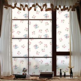 Window Stickers Static Glass Film Privacy Protection Pattern Opaque Children's Bedroom Home Decoration BLT3105