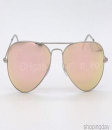 Designer Aviator Sunglasses Men Women Top Quality Glass Lens Sun Glasses Metal Frame Uv400 Protection Rays Sunglass Fashion Drivin4944687