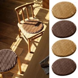 Pillow Japanese Style Double Layer Chair Breathable Round Thickened Striped Seat Mat Pad Tatami Home Decor