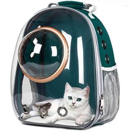 Cat Carriers Backpack Window Bubble Carrying Travel Breathable Dog Bag Transparent Pet Carrier