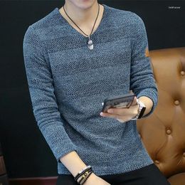 Men's Sweaters Blue Pullovers Clothing Red No Hoodie Black Knit Sweater Male V Neck Heated Casual Long Sleeve X