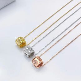 New Clover Necklace Women Women Diamond Chain Fashion Nealidoscope Netclace Jewelry Jewelry Men Chain Brand Brand Necklace 18K Gold Necklace Netlace