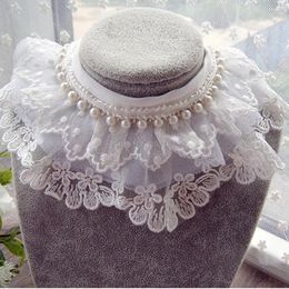 Dog Apparel 12 Pcs/lot Bandana Neckerchief Cat Pet Princess Luxury Lace Collar Scarf Wedding Accessories