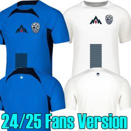 24 25 Slovenia Soccer Jerseys Fans version Benjamin Sesko 2024 2025 Home Away Andraz Sporar Cerin Zan Karnicnik Men size Football shirts