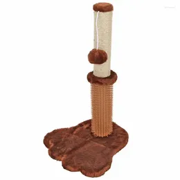 Cat Carriers Kitten Tree Scratcher Scratching Post Massage With Hanging Ball For Indoor
