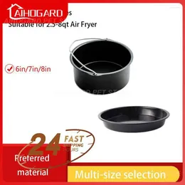 Baking Moulds Pizza Pan Set Easy Demoulding To Clean With Handle High And Low Temperature Resistance Kitchen Bar Utensils Mould