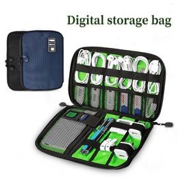 Storage Bags Large USB Cable Digital Bag Mobile Phone Accessories Headset Charger Multi Functional Portable