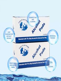 Disposable Sterilize Cleaner Wet Wipes Cleaning Dust Remove Alcohol Disinfection Wash Hand Phone Screen Wiping Tools 100pcs per bo7015565