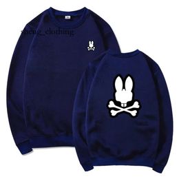 Psychological Bunny Hoodie Men Hoody Pullover Warm Sweater Letter Printed Long Sleeve Hooded Sweatshirts Mens Casual Psychol Bunny Clothing Size S-xxxl 6713