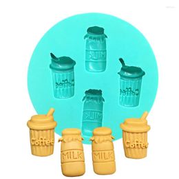 Baking Moulds Milk Coffee Silicone Sugarcraft Mould Resin Tools Cupcake Mould Fondant Cake Decorating
