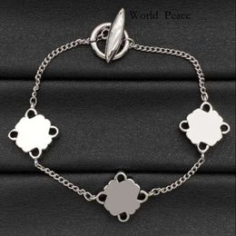 Classic Designer Bracelet Women Charm Bracelets Fashion Jewellery Women Girls Couple Holiday Gift With Box 815