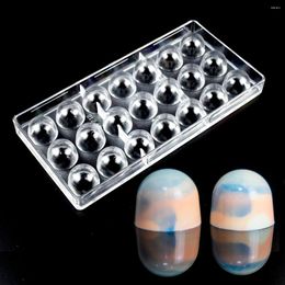 Baking Tools Chocolate Mould Polycarbonate Shape Mould For Candy Bonbons Confectionery Bakery Pastry 1.1inch 12g/pieces