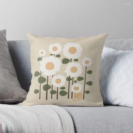 Pillow Orla Kiely Flower Design All Color Art Throw Cover Set