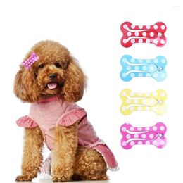 Dog Apparel 20/30pcs/Lot Bone Hairpin Puppy Cat Hair Clips Kitten Pet Accessories Grooming Clip For Small Dogs