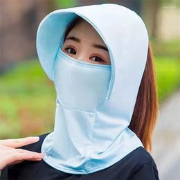 Wide Brim Hats Summer For Women Sunscreen Outdoor Anti UV Cycling Beach Hat Female Floppy Foldable Ladies Gorro Sunhat Face Cover