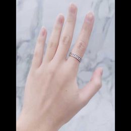 Designer Westwoods Classic Hollow out Letter INS Ring Sweet Potato Versatile for Daily Use Nail BRDF