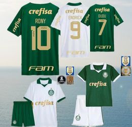 24 25 Palmeiras soccer jerseys RONY with ads men kids kit ENDRICK DUDU RONY G.GOMEZ ESTEVAO VEIGA M.LOPEZ PIQUEREZ 2024 2025 football shirt Fan Player version uniform