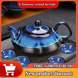 Teaware Sets Ceramic Teapots And Teacups Tea Kungfu Jun Kiln Chinese Style Products For Friends Family Elders