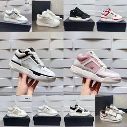 MA-1 MA-2 lace up designer sneaker shoes luxury designer Men Women Platform shoes Mesh leather Stadium Hardware-logo leather outdoors trainers sneakers Size 36-45