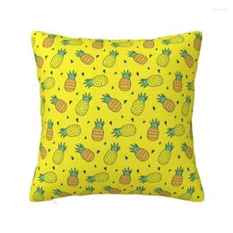 Pillow Crown Royal Pineapple Pattern Cover 45x45cm Home Decor Printing Throw Case For Car Double-sided