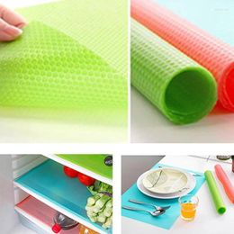 Table Mats Silicone Refrigerator Waterproof Pad Can Diy Size Non-toxic Non-slip Deodorant Washable Reusable Fridge Cabinet Mat