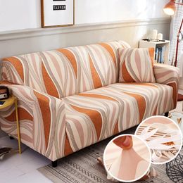 Chair Covers Stretchable Sofa Cover Durable Full Wrap Super Soft Slipcover For Geometry Pattern Coushion