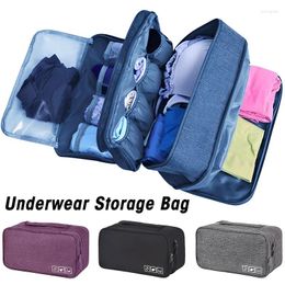 Storage Bags Portable Travel Bag Waterproof Bra Underwear Socks Cosmetics Drawer Organizer Wardrobe Closet Clothes Pouch