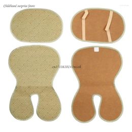 Stroller Parts Baby Cushion Cooling Mat For Infant Car Seats Breathable Summer Cool Portable Ice Silk Pad Dropship