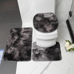 Carpets PRO Plush Bathroom Mat Rugs Water Absorbent Toilet Carpet Soft Warm Non Slip Floor For