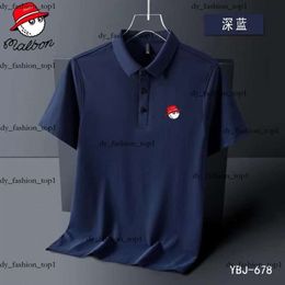 malbons shirt 2024 Golf Clothes Fashion Shirts Designer Cartoon Ball Pattern Tshirt Men Women Casual Round Neck Business Sports Short Sleeve Tees polo shirt 253