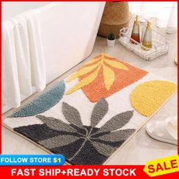 Bath Mats Absorbent Easy To Clean Minimalist Living Room Thick Plush Carpet Non-slip Floor Covering Must Have Durable Stylish Design Soft