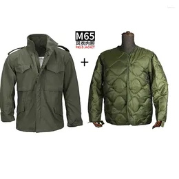 Hunting Jackets Red Wind Military M65 Supporting Liner Cotton Padded Clothes Outdoor Lightweight Duck Down Lining