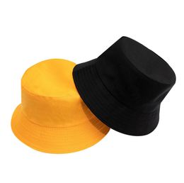 Doublesided Wearable Game Hats Bucket Hat Canvas FishermanHat Casual Simple Fashion Colour for Men and Women Stingy Brim Basin Ca2457981