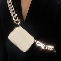 Shoulder Bags Brand Fashion Diamond Wild Chain Black Purse Women Lady Mini Crossbody Bag PU Leather Flap Handbag Card Handbags
