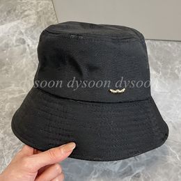 Fashion Women Bucket Hats Letter Embroidery Style Summer Hat With Dust Bag 27320