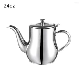 Storage Bottles Grease Strainer Easy Clean Oil Dispenser Bottle Cooking Drip Free For Kitchen Cruet Stainless Steel Ergonomic Handle