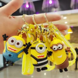 Wholesale in Bulk Kawaii Bulk Anime Car Keychain Accessories Doll Charm Key Ring Cute Couple Students Personalized Creative Valentine's Day Gift DHL
