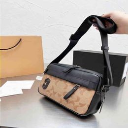 10A Fashion Handbag Male Bags Leather Casual Adjustable Crossbody Outdoor Men Designer 220309 Sports Straps Shoulder Purses Square Ebdho