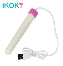 IKOKY Real Masturbator USB Heating Bar For Men Male Sex Toys Vagina Warmer Torch S9191613724