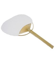 Paddle Hand Fans with Bamboo Frame and Handle Wedding Party Favours Gifts Paddle Paper Fan Spanish Fan9940905