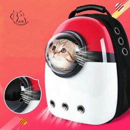 Cat Carriers Pet Dog Backpack Travel Carrier Double Shoulder Bag Space For Small Handbag Carrying