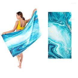 Towel Fashionable Printed Quick-dry Bath Beach Microfiber Ladies