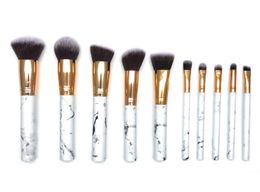 2019 new 10pcsset ELF Makeup Brush Set Face Cream Power Foundation Brushes Multipurpose Beauty Cosmetic Tool Brushes Set opp 9009491