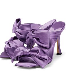 Top Brands Women Flaca Sandals Shoes with Bow Velvet & Stain Square Toe Mules Bridal Wedding Dress Lady Slipper EU35-43 Original Box #0316