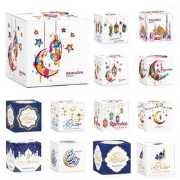 Gift Wrap Middle Eastern Festival Moon Candy Paper Box Candies Fruits Holiday Ornaments