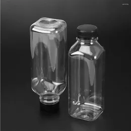 Storage Bottles 6 PCS Milk Container Bottle Juice Empty Water PET Travel Favour Jars