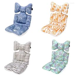Stroller Parts F19F Baby Strollers Cushion Toddlers Borns Soft Support Pad Pushchair Liner