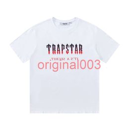 mens tshirts Trapstar short sleeved mens couple ins street summer loose casual T-shirt womens trendy top Trapstar sports suit short sleeved shorts set vm