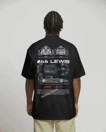 Arrival England Formula F One Tshirt Lewis Hamilton Racing Driver Short Sleeve Brand Men Kid Summer 240509